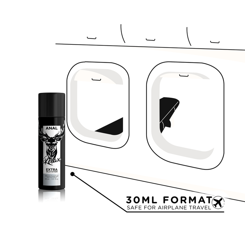 BLACK HOLE - GEL DILATAZIONE ANALE A BASE DI SILICONE 30 ML