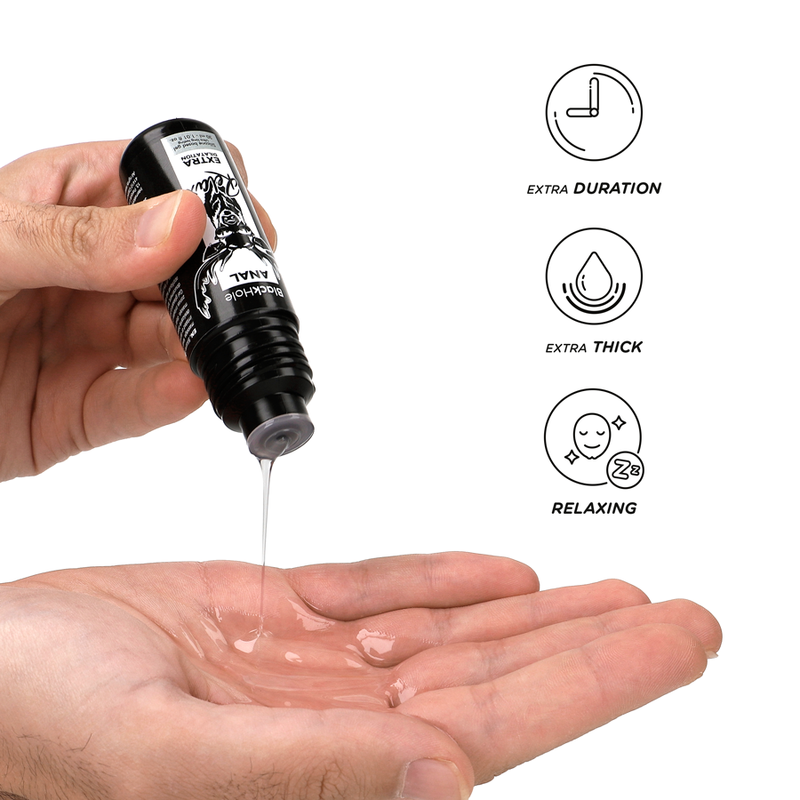 BLACK HOLE - GEL DILATAZIONE ANALE A BASE DI SILICONE 30 ML