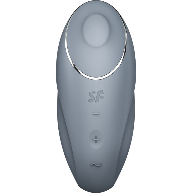SATISFYER - TAP & CLIMAX 1 VIBRATORE LAY-ON GRIGIO
