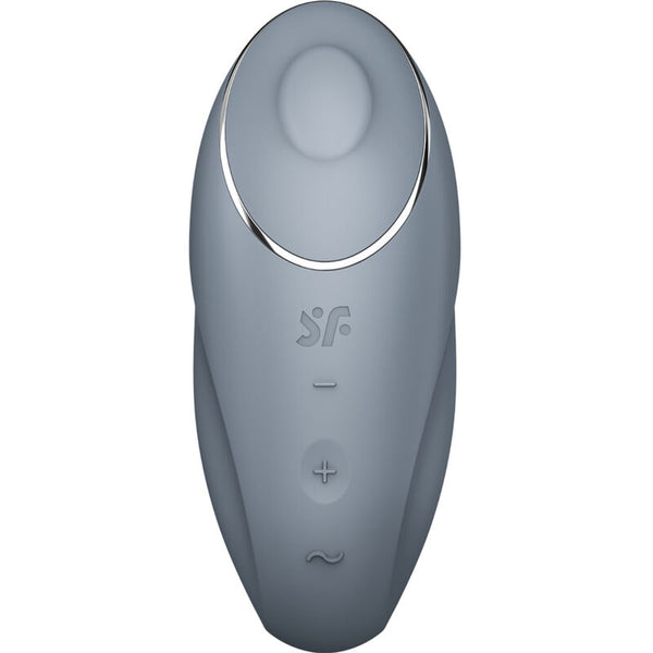 SATISFYER - TAP & CLIMAX 1 VIBRATORE LAY-ON GRIGIO