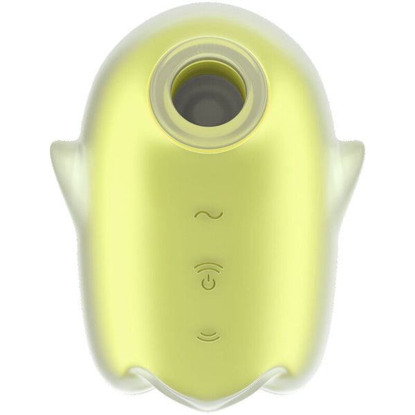 SATISFYER - GHOST AIR PULSE & VIBRATORE GIALLO