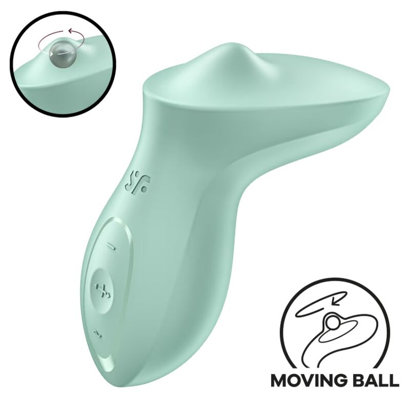 SATISFYER - VIBRATORE EXCITERRR DA APPOGGIO CLITORIDE MENTA