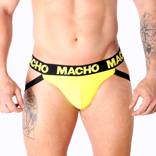 MACHO - MX25A JOCK LYCRA GIALLO M