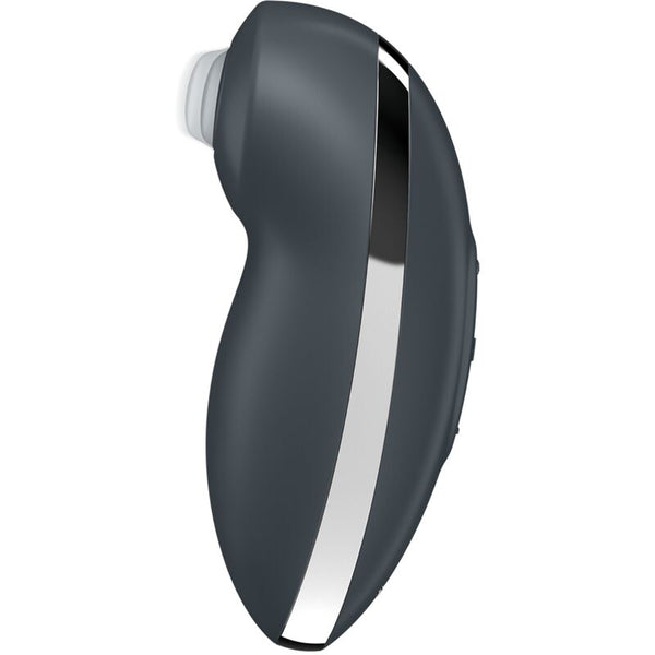 SATISFYER - TAP & CLIMAX 2 VIBRATORE E STIMOLATORE GRIGIO