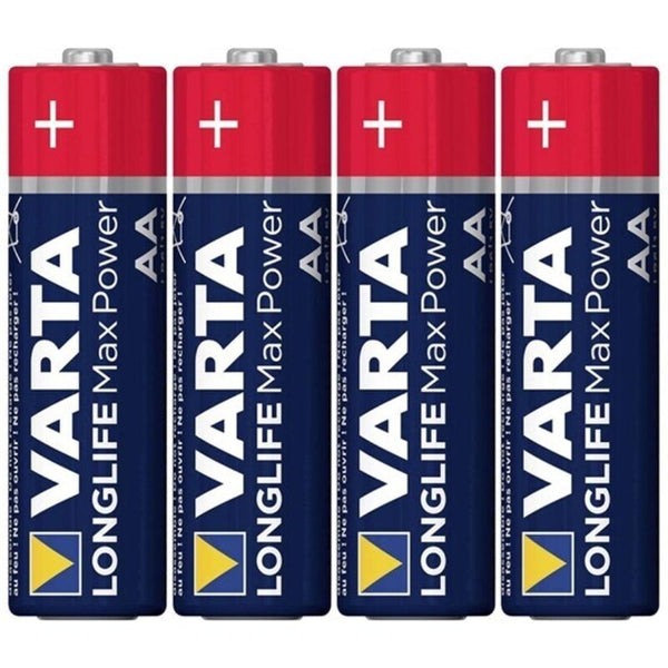 VARTA - MAX POWER BATTERIA ALCALINE AA LR6 RETRATTILE*4