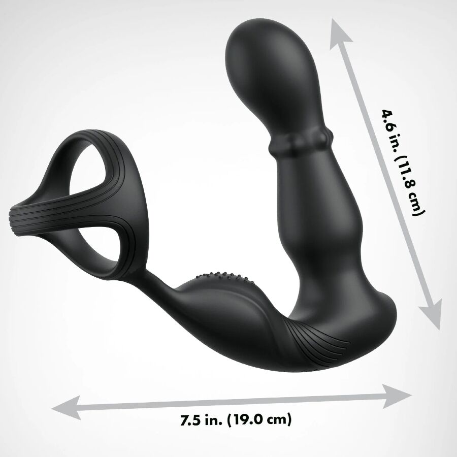 COLLEZIONE ANAL FANTASY ELITE - ANELLO ANALE VIBRANTE E MASSAGGIATORE CON TELECOMANDO