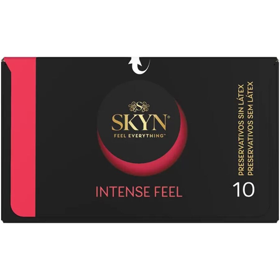 SKYN - PRESERVATIVO TEXTURED INTENSE FEEL CON DESIGN ONDULATO 10 UNITÀ