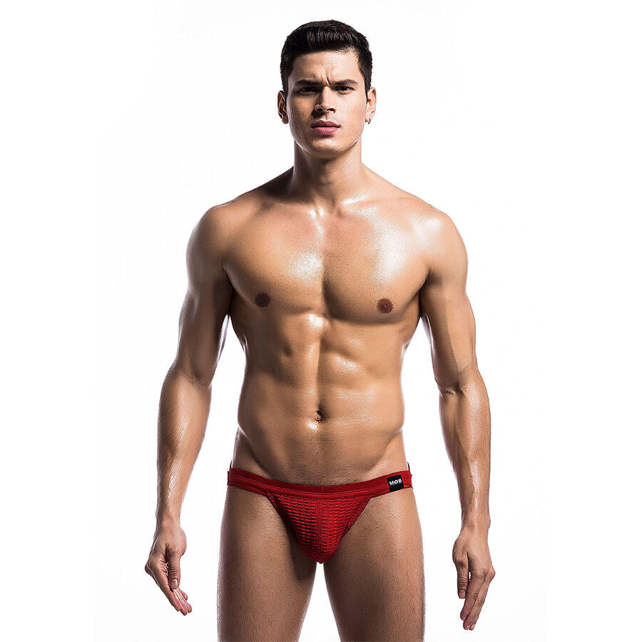 MOB - COSTUME DA BAGNO JOCKSTRAP ROSSO FETISH TAGLIA XL