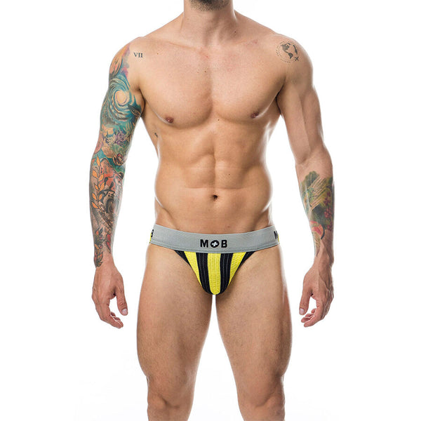 MOB - CLASSIC JOCK STRIPE GIALLO TAGLIA S
