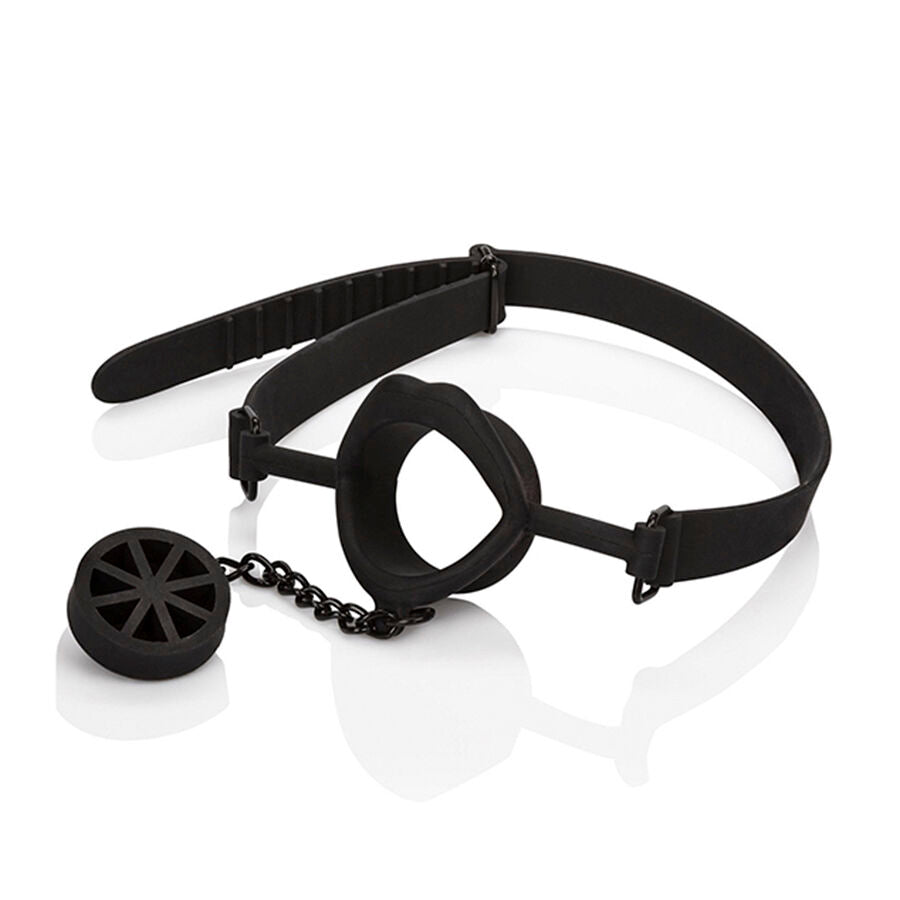 CALEXOTICS - SCANDAL BAFFO CON TAPPO IN SILICONE NERO