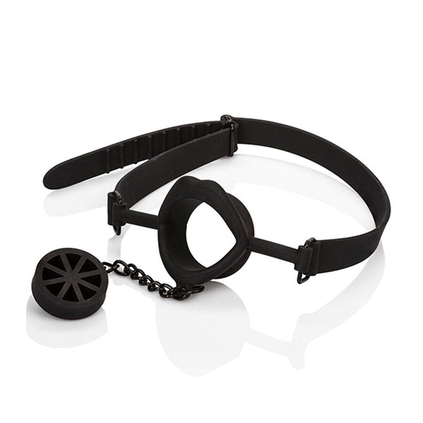CALEXOTICS - SCANDAL BAFFO CON TAPPO IN SILICONE NERO