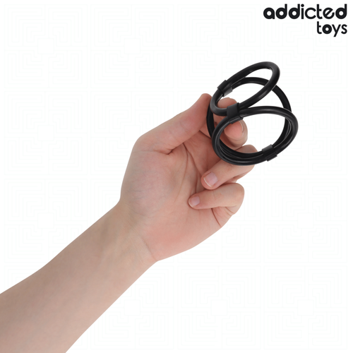 ADDICTED TOYS - ANELLO PER PENE TRIPLO