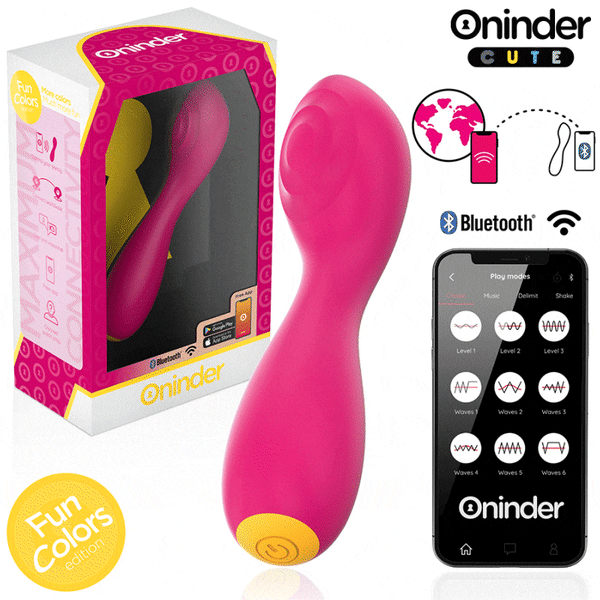 ONINDER CUTE - VIBRATORE PUNTO G LOVE BUDDY MASTER - APP GRATUITA IN TUTTO IL MONDO