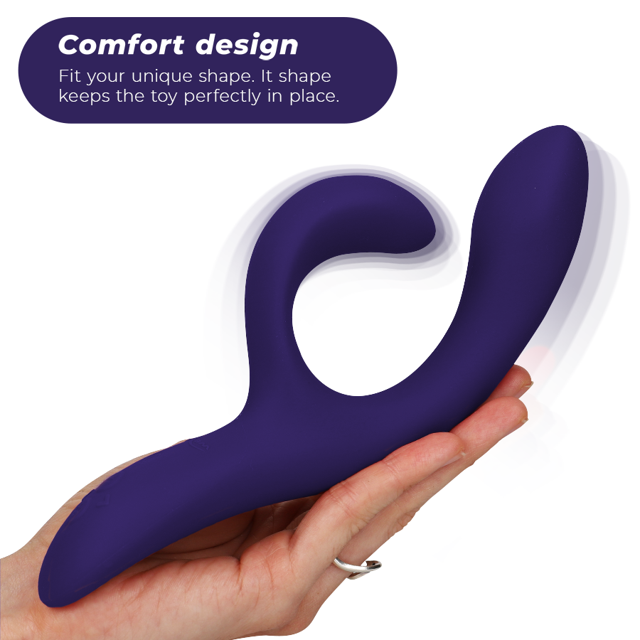 WE-VIBE - VIBRATORE NOVA 3 RABBIT BLU NOTTE