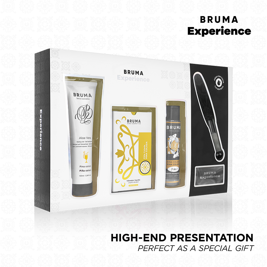 BRUMA XPERIENCE - KIT VIBRO-ORGASMICA PINA COLADA DOLCE TENTAZIONE