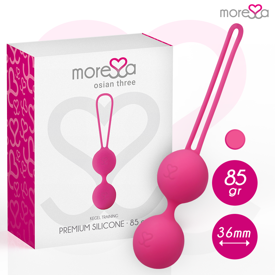 MORESSA - OSIAN TRE PREMIUM SILICONE ROSA