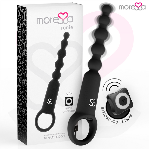 MORESSA - RONIE REMOTE CONTROL PIACERE ANALE NERO