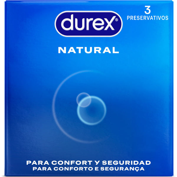 DUREX - PRESERVATIVI NATURALI 3 UNITÀ