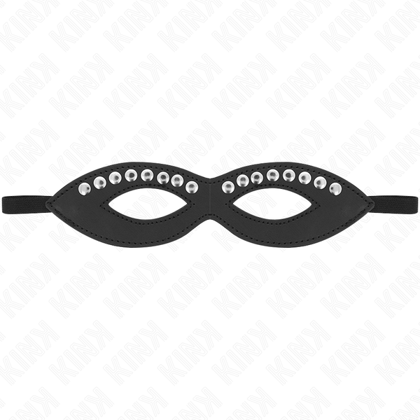KINK - MASCHERA PER OCCHI CON MINI RIVETTI MODELLO 1 20,5 x 5,5 CM