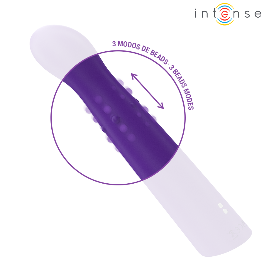 INTENSE - HELENA BEADS VIBRATORE OSCILLANTE SU E GIÙ 13,5 CM