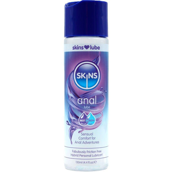 SKINS - LUBRIFICANTE ANALE IBRIDO A BASE DI ACQUA E SILICONE 130 ML