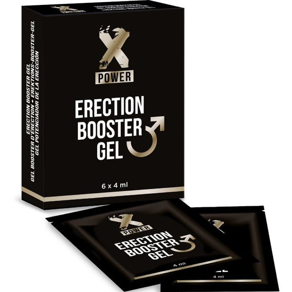 XPOWER - GEL BOOSTER PER LEREZIONE 6 X 4 ML