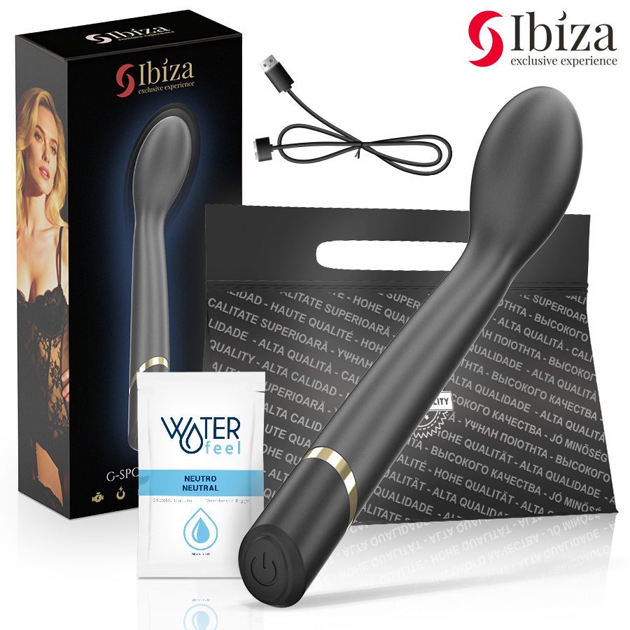 IBIZA - VIBRATORE PUNTO G 10 VIBRAZIONI RICARICABILE