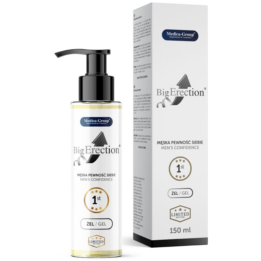 MEDICA GROUP - GEL INTIMO PER EREZIONI GRANDI PER UOMO 150 ML