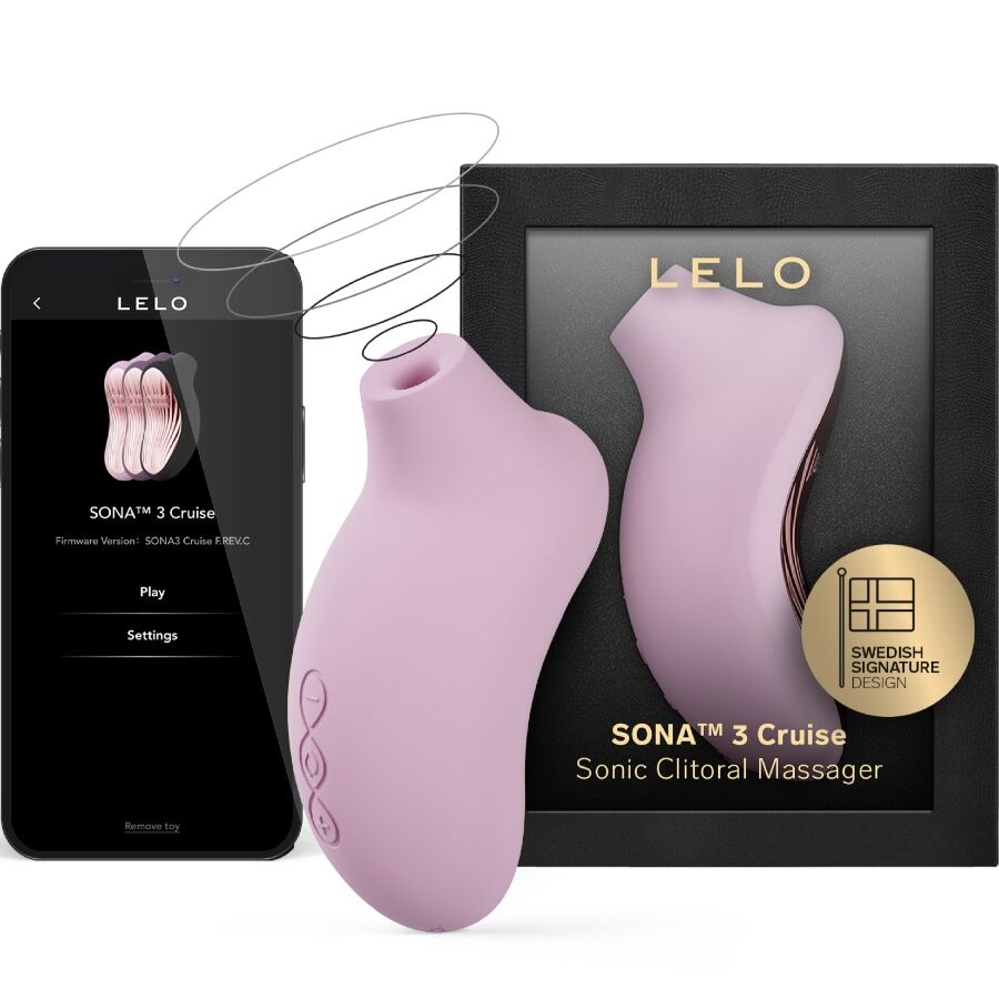 LELO - SONA 3 CRUISE MASSAGGIATORE CLITORIDEO SONICO ROSA CHIARO