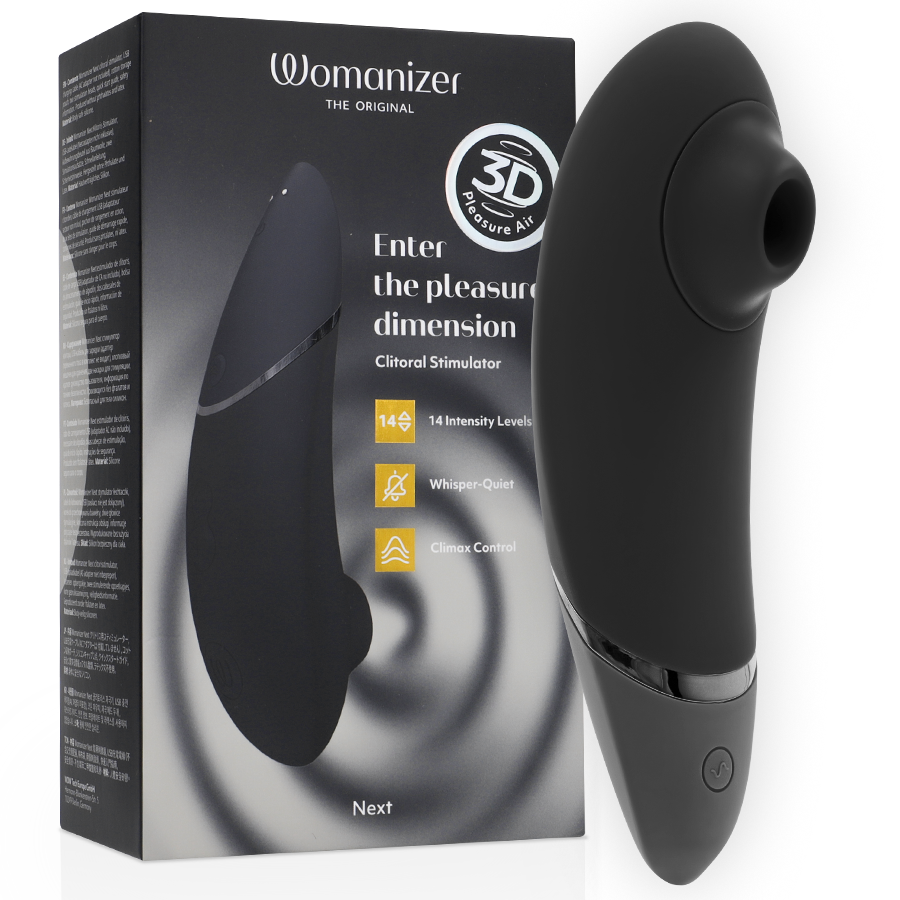 WOMANIZER - NEXT STIMOLATORE CLITORIDEO NERO
