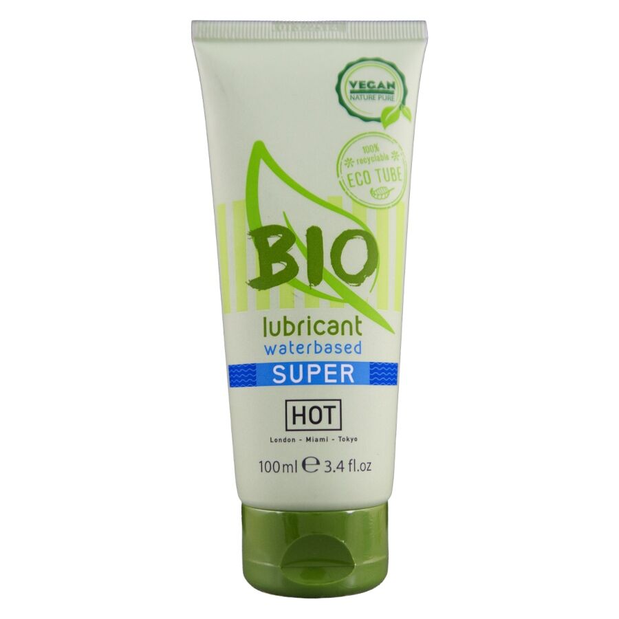 HOT - LUBRIFICANTE BIO A BASE D'ACQUA SUPERGLIDE 100 ML