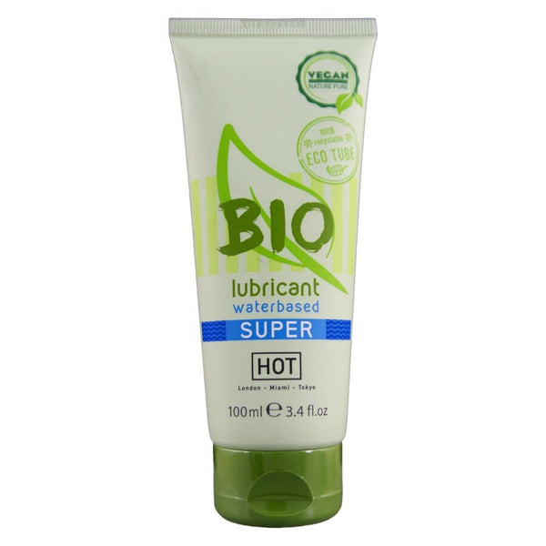HOT - LUBRIFICANTE BIO A BASE D'ACQUA SUPERGLIDE 100 ML