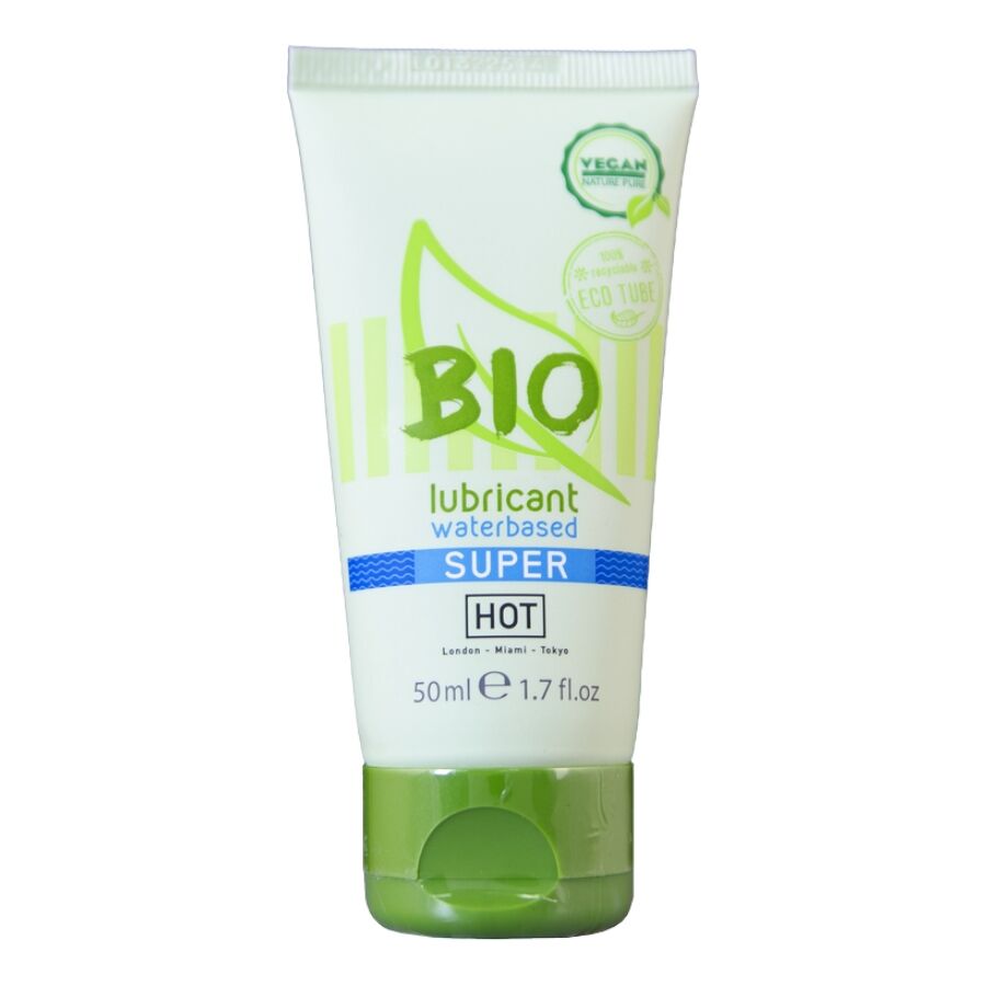 HOT - LUBRIFICANTE BIO A BASE D'ACQUA SUPERGLIDE 50 ML