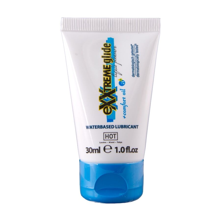 HOT - EXXTREME GLIDE LUBRIFICANTE A BASE D'ACQUA + OLIO COMFORT A+ 30 ML