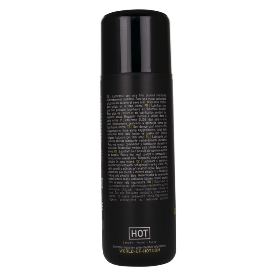 HOT - EXXTREME GLIDE LUBRIFICANTE A BASE DI SILICONE + OLIO COMFORT A+ 100 ML