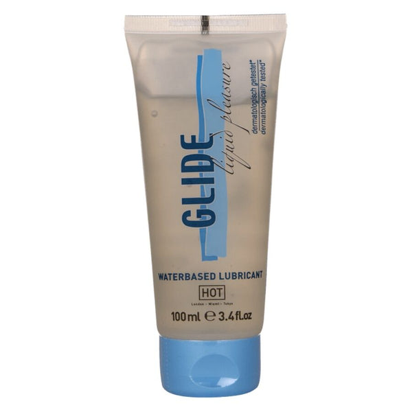 HOT - GLIDE LIQUID PLEASURE LUBRIFICANTE A BASE D'ACQUA 100 ML