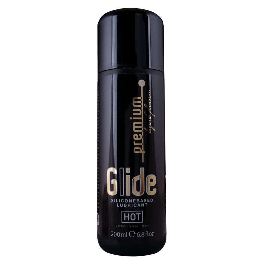 HOT - LUBRIFICANTE A BASE DI SILICONE PREMIUM SILICONE GLIDE 200 ML