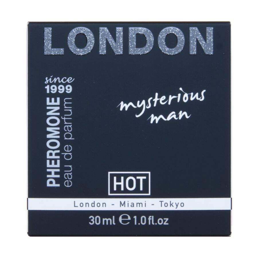 HOT - PROFUMO AI FEROMONI LONDRA UOMO MISTERIOSO 30 ML