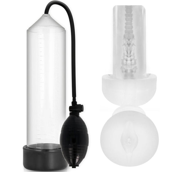 PUMP ADDICTED - RX3 TRASPARENTE CON MANICOTTO DEL PIACERE